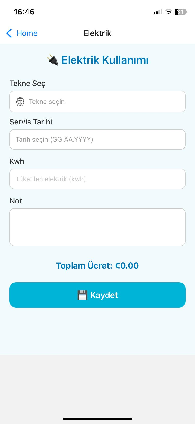 Marine App Screenshot 2