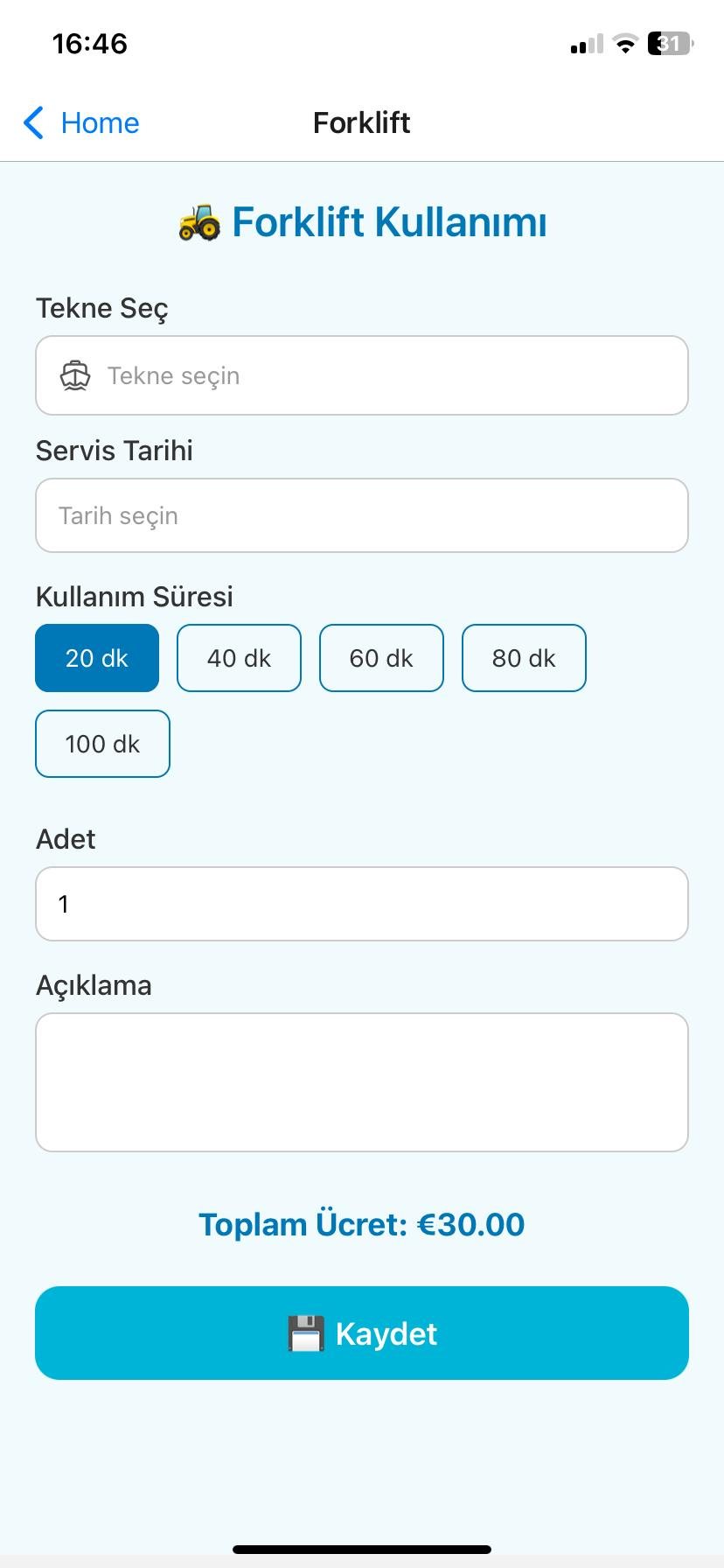 Marine App Screenshot 3